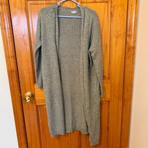 Gray Women's Sweater Cardigan
